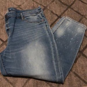 Light wash jegging